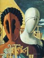 the two masks 1926 Giorgio de Chirico Metaphysical surrealism